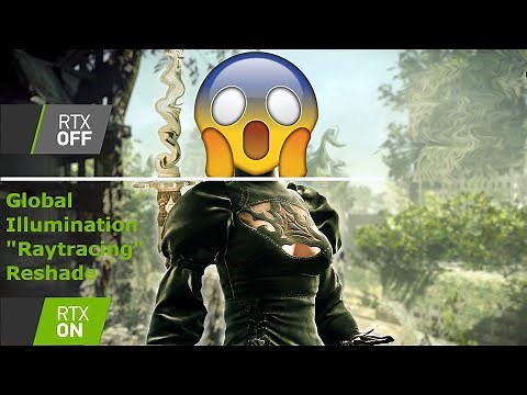 NieR: Automata 4k Texture Mod x Global Illumination "Raytracing" Reshade (2021)