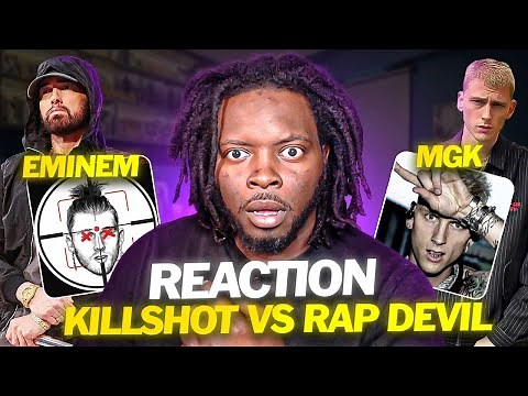 Eminem KillShot Vs MGK Rap Devil Reaction | Who Won?! (Full Breakdown)