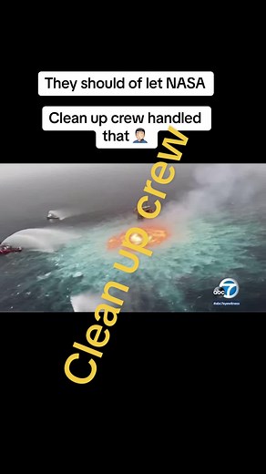 Ocean on Fire: Dramatic Scenes of Mid-Ocean Fire in Gulf of Mexico