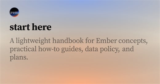 Navigating the ember app
