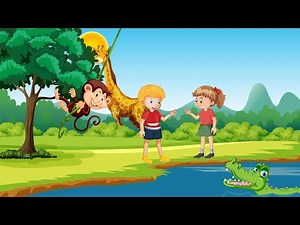 The Crocodile Song 🐊 | Nursery Rhyme | Original Song by Nick & Hannah Kids 🎶