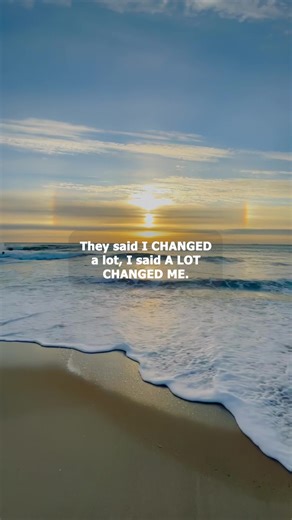 They said i changed alot, i said a lot changed me. #quotes #advice #hope #wisdom #lovelife #relationship #relationshipadvice | Wisdom of time