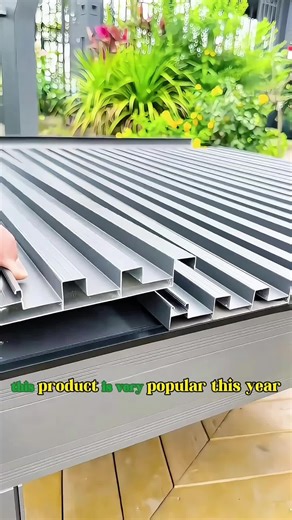 Aluminum alloy roof tile This is the most popular interior decoration material this year#aluminium #roof #top #fix #diy