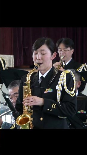 「名探偵コナンメインテーマ」3 海上自衛隊 呉音楽隊 能登半島応援コンサート 指揮：３等海佐 真道友樹 阪神基地 #shorts
