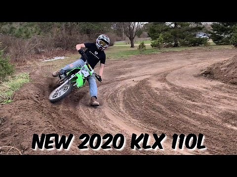 New KLX 110L & New Track