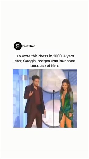 Fact | History | News on Instagram: "She walked onto the red carpet in 2000 wearing a dress that instantly rewrote what a fashion moment could be. Its daring design and unforgettable presence sent shockwaves far beyond the event itself. Cameras couldn’t get enough of her, headlines lit up around the world, and people everywhere were suddenly searching for one thing, that dress. It became more than an outfit; it became a cultural moment that refused to be contained. The demand to see the dress ag