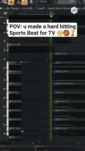 🏀😤🏆Making a Sports Beat for TV in FL Studio #producer #flstudio #prodbyjanyhb #janyhb #synclicensing