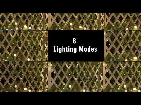 3/6/9M USB Power LED Firecracker String Lights Remote Control Garland