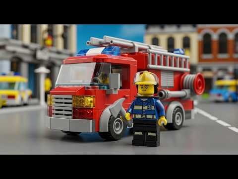 Lego Firefighters in Action