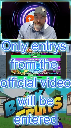 FINAL WEEK TO ENTER BLOX FRUITS GIVEAWAY #bloxfruits #roblox #shorts