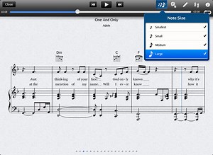 Yamaha rilascia NoteStar, uno spartito digitale per iPad