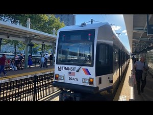 HBLR - Bayonne Flyer ride from 8th Street to Hoboken (PM Rush Hour)