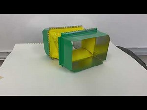 Sheet Metal Flex duct connector fabrication