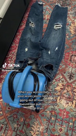 Funny Laundry Mishap - Wife's Jeans Washed Accidentally!