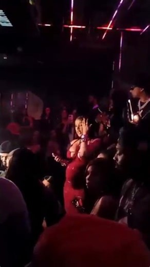 Cardi B in the club for her birthday