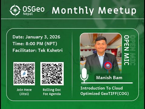 Cloud Optimized Geotiff (COG) by Manish Bam