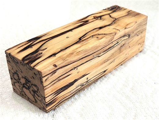 Ser#32, Knife Scale, Stabilized, Spalted Maple, Straight Grain, Rare, Exotic, Exceptional - Etsy
