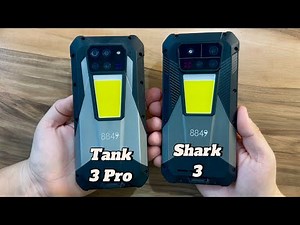 8849 Shark 3 vs 8849 Tank 3 Pro / by Unihertz
