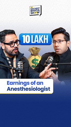 Nachiket Bhatia on Instagram: "Earnings of an Anesthesiologist In our latest podcast, Dr. Vinish Srivastava discusses anesthesiologist earnings. Here’s a breakdown: - SR in Delhi (govt. institute): 1.2 to 1.4 lakhs. - Consultant in corporate hospital: 1.5 to 2.5 lakhs. - Senior anesthesiologists: 8 to 10 lakhs. This episode covers the future of anesthesia, pros and cons, career abroad, MS vs DNB & DA, NEET PG tips, and more. Watch the full discussion on The Nachiket Bhatia Show. Link in bio!"