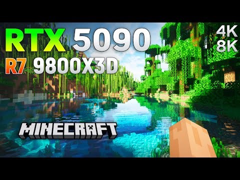 Minecraft : RTX 5090 with Shaders l 4K/8K