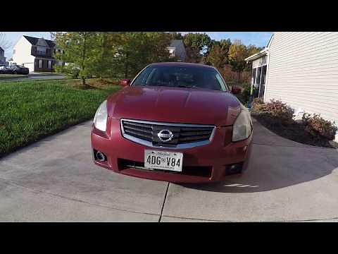 Nissan Maxima Headlight Bulb Replacement - No Bumper Removal