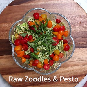195K views · 541 reactions | This Raw Zoodles and Pesto dish adds color and nutrition to your weekly menu. Get the recipe. | Garden of Life | Facebook
