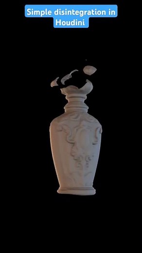 simple disintegration fx | Houdini 20.5