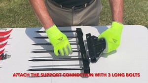 Broad Fork for Gardening - Portable and Ergonomic Broadfork Garden Tool Cultivator Tiller with 6+5 Sharp Tines - Heavy Duty Pitchfork, with Thickened Design