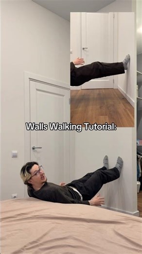WALLS WALKING TUTORIAL🚶🏼‍♂️