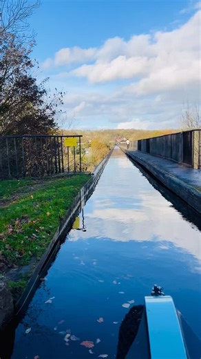 1.2K reactions · 53 shares | Pontcysyllte Aquaduct Part 1 (Wales) 冀 A tick off the narrowboating bucket list! We had been in 2023 by foot but not by boat. It was perfect weather, especially for mid November. #narrowboatlife #alwaysanadventure #pontcysyllteaqueduct #llangollencanal #scaredofheights #wrightsonwater | Wrights on Water | Facebook