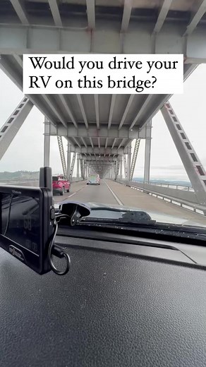 71K views · 308 reactions | There are cars above us too. Would you take your RV on the Bay Bridge connecting Oakland and the San Francisco area? We did with our 25’ travel trailer with no problem, and absolutely would have done it with our 43’ fifth wheel. Plenty of space, plenty of head room and look at those views! ❤️ | RV Miles | Facebook