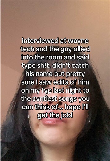 Job Interview Experience at Wayne Tech