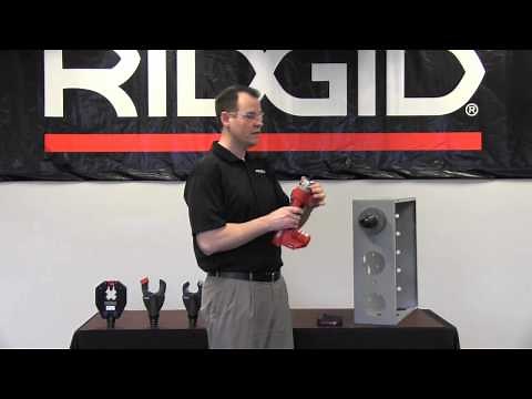 4” Punching With The RE 6 Electrical Tool