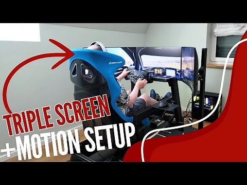 Sim Racing Setup Tour with Carsten using SimLab P1X Pro, Triple Screen and Motion Sim Rig Part 1