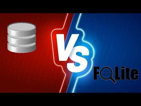 DBBrowser for SQLite vs fqlite: SQLite Database Showdown