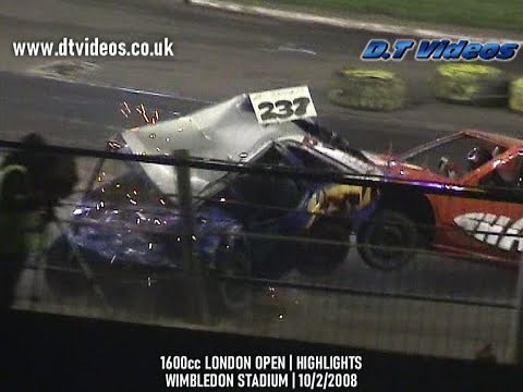 2008 London Open | Banger Racing Highlights | Wimbledon Stadium