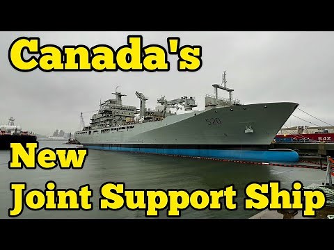 Tour the future HMCS Protecteur! Canada’s First New Joint Support Ship for the Royal Canadian Navy!