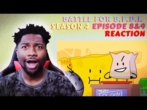 VOICE ACTOR REACTS: BFB | Season 4 - Episode 8 & 9 | HOST RIGGING THE GAME!?