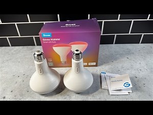 Govee Smart LED 1200 Lumen Flood Light Bulbs - Multi Color