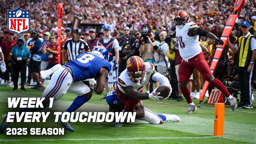 Every Touchdown From Week 1 | 2025 Season