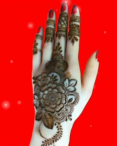 Beautiful back hand mehndi design. #mehndi #design | Mehndi design