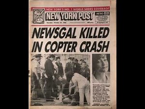 Jane Dornacker Dies Doing Traffic Report In Helicopter Crash - 66 WNBC New York - October 22, 1986