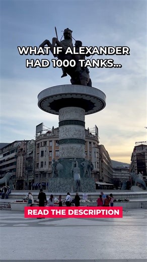 Alexander The Great With Tanks #Shorts