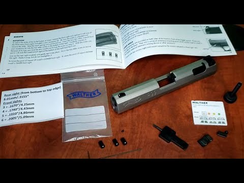 Installing Meprolight 18801 Night Sights on Walther P99/PPQ - Full Install & Tips