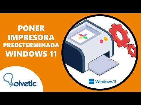 ✔️🖨 PONER IMPRESORA PREDETERMINADA Windows 11 ✅ Configurar impresora por Defecto Windows 11
