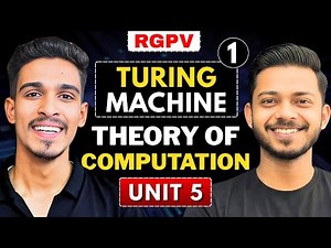 Lec 1 | Introduction to Turing Machine | Theory of Computation (TOC) | BTech 3rd Year