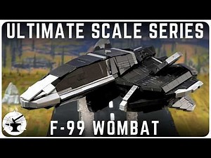 ULTIMATE F-99 Wombat MEGA Halo MOC