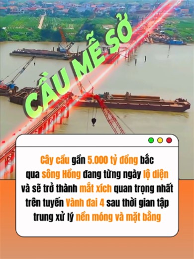 Toàn Cảnh Công Trường Thi Công Cầu Mễ Sở Tháng 6/2026 - Cây Cầu Kết Nối Hà Nội - Hưng Yên Sắp Hoàn Thành? | Trung Hiếu BĐS #batdongsan #hatanggiaothong #caumeso #trunghieubds #xuhuong