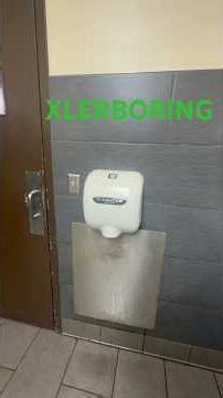 Xlerator Excel Dryer Hand dryer at Seafood City SuperMarket, Barranca pkwy, Irvine, OC, CA