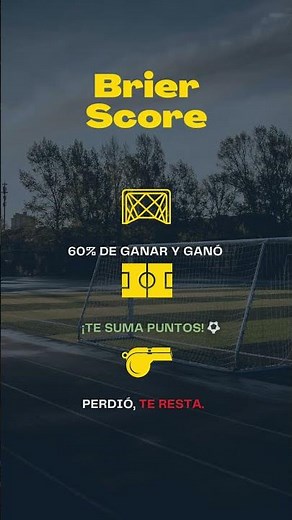 📊 ¿Qué es el Brier Score y para qué sirve en las predicciones de fútbol?